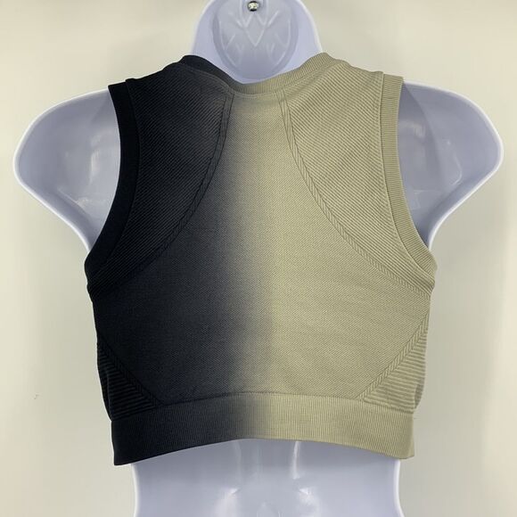 Mono B Crop Top Sports Bra Ombré Sz L - Picture 2 of 4